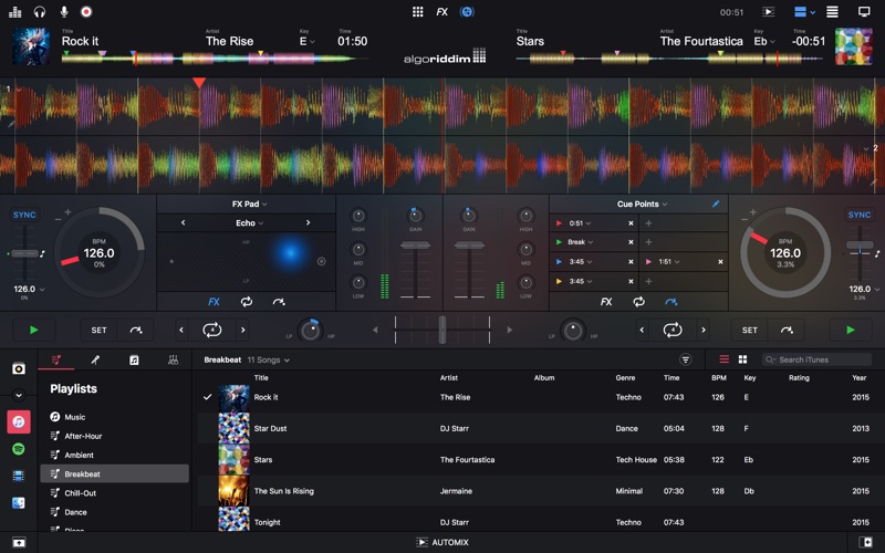 Djay Pro 2 Use Downloaded Music